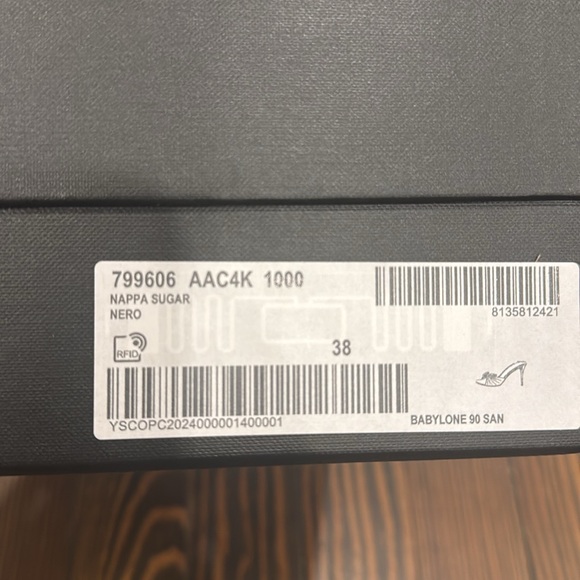 Saint Laurent Babylone sandal - Picture 6 of 7